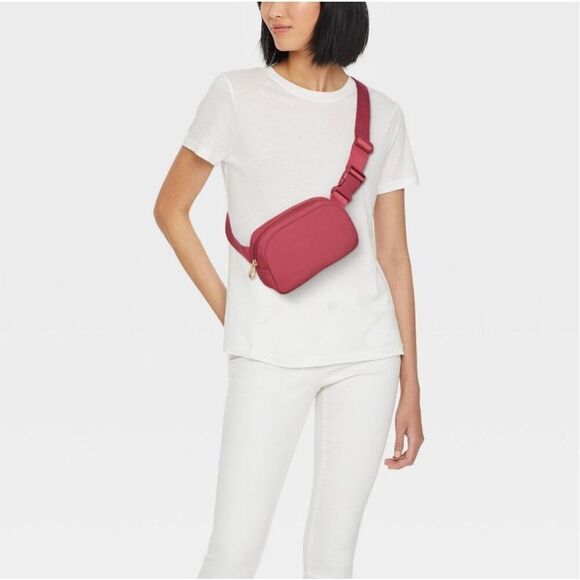 Universal Thread Red Belt Bag – Lightweight, Adjustable Crossbody - Picture 2 of 6